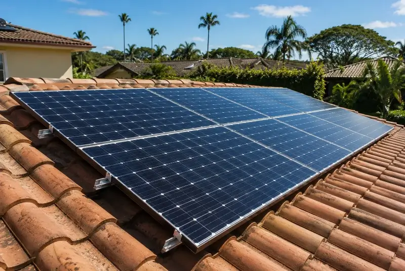 Installation de panneaux solaires à Castétis